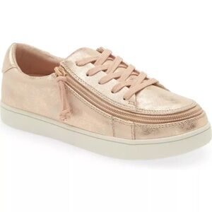 NWT Billy II Rose Gold Lace up and zip on Women’s Sz 6